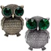 broche hibou nyx style vintage