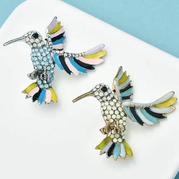 bijou colibri ayla avec strass