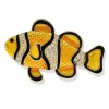 broche jaune nemo en forme de poisson clown