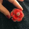 Broche Fleur Camélia Mirel | Bijou Fantaisie Femme