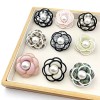 broche perle soléa en tissu
