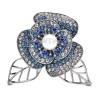 broche camélia elsa avec strass
