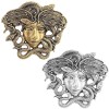 broche antique gorgona style vintage