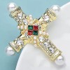 broche vintage régence style art nouveau