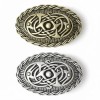 broche viking skjöld argentée et bronze