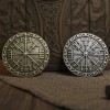 broche vegvisir style vintage esprit nordique