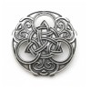 broche celte awen argentée