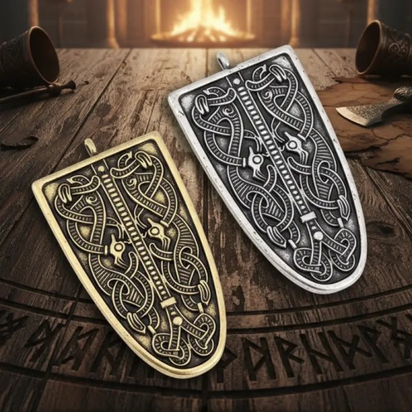 broche valhalla style ethnique esprit nordique