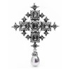broche baroque éléonore avec cristaux