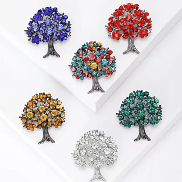 bijou strass arborea avec cristaux
