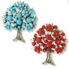 broche arbre de vie pomona 2 couleurs
