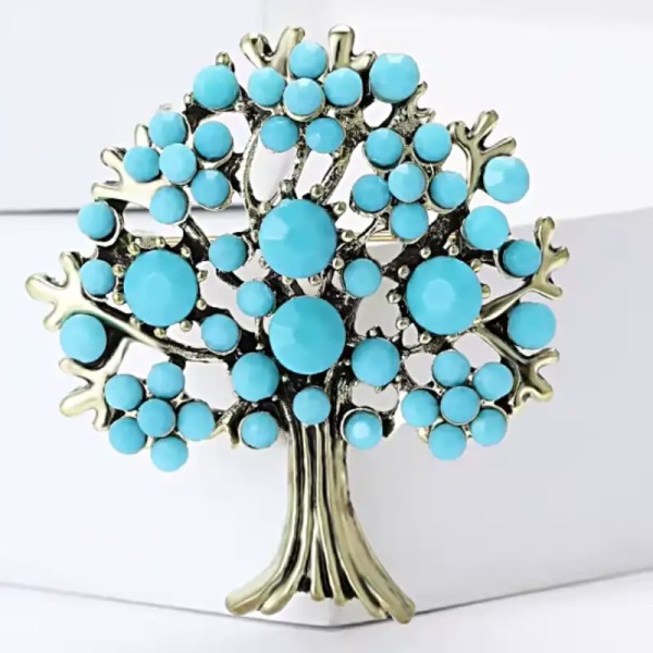 broche bleue pomona