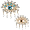 broche oeil eos avec perles