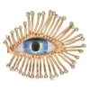 broche oeil zappa avec strass