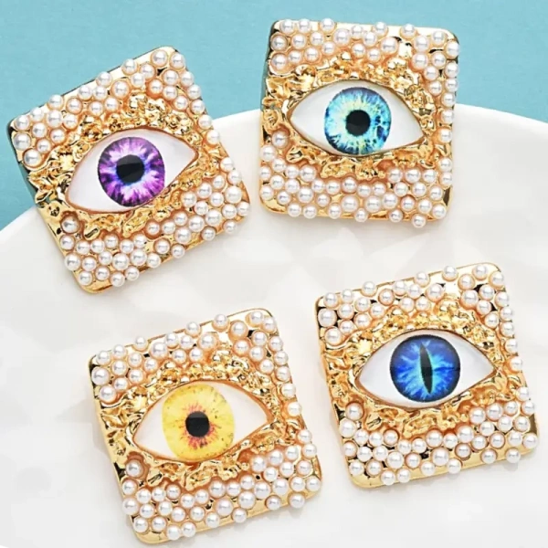 broche oeil perles vermeer