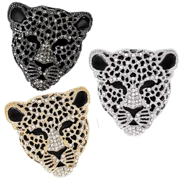 broche panthère Bastet 3 variantes