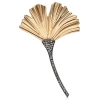 broche feuille aki ginkgo