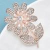 broche strass fleur rosalia marguerite