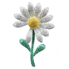 broche fleur marguerite argenta