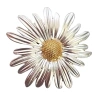 broche fleur marguerite selene émaillée