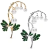 broche muguet laurine perles