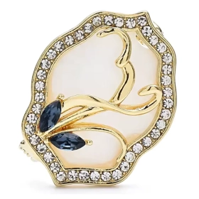 broche style art nouveau végétale sidonie