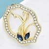 broche vintage sidonie avec strass