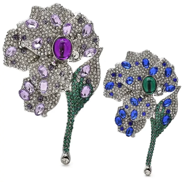 broche mariage fleur anastasia avec strass