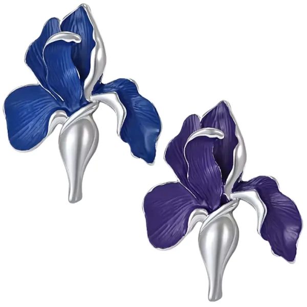 broche orchidée cléo émaillée
