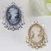 broche camée nyssia ancienne