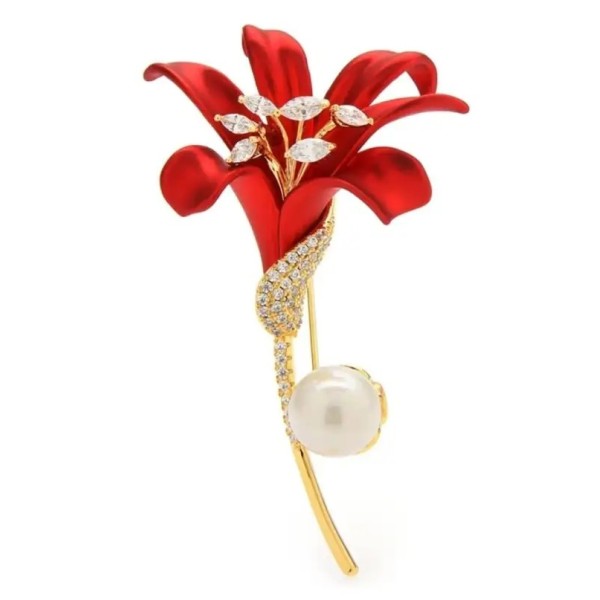 broche fleur de lys carmen