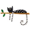 broche chat perché domino