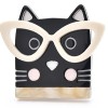 broche chat noir shadow en acrylique